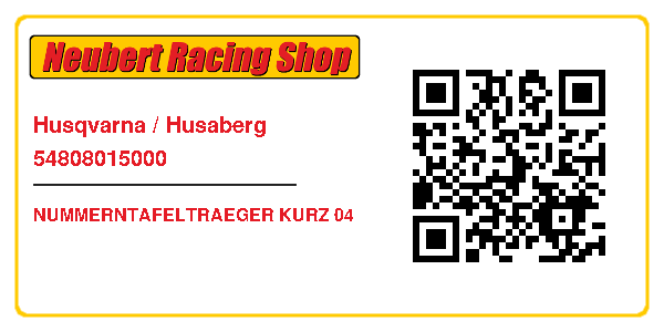 Husqvarna / Husaberg 54808015000