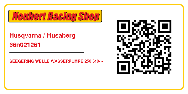 Husqvarna / Husaberg 66n021261