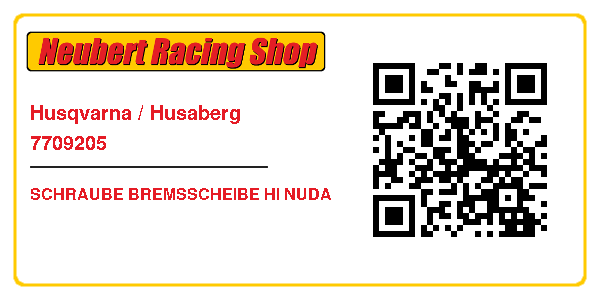 Husqvarna / Husaberg 7709205
