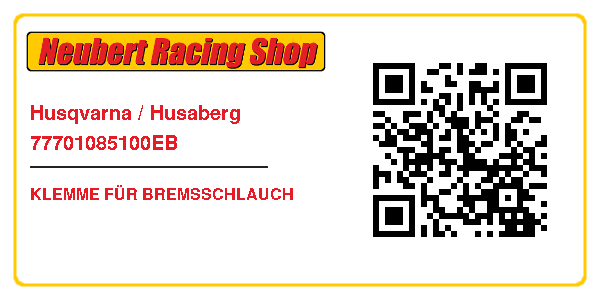 Husqvarna / Husaberg 77701085100EB