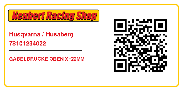 Husqvarna / Husaberg 78101234022