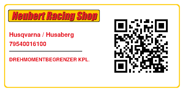 Husqvarna / Husaberg 79540016100