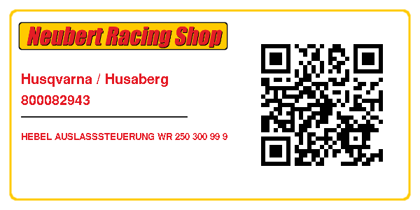Husqvarna / Husaberg 800082943