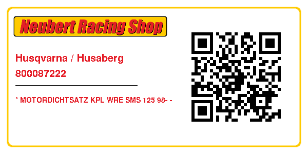 Husqvarna / Husaberg 800087222