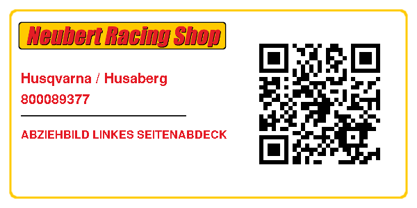 Husqvarna / Husaberg 800089377