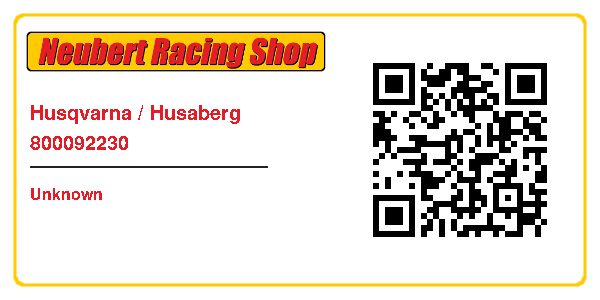 Husqvarna / Husaberg 800092230