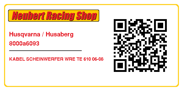 Husqvarna / Husaberg 8000a6093