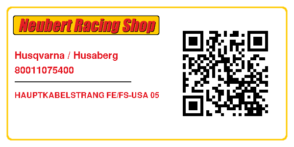 Husqvarna / Husaberg 80011075400