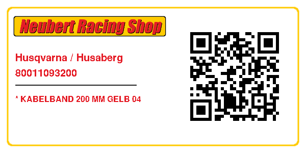 Husqvarna / Husaberg 80011093200
