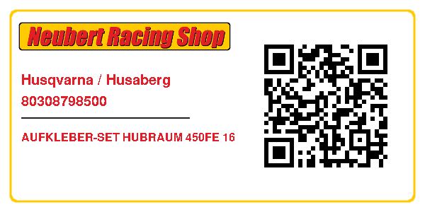 Husqvarna / Husaberg 80308798500