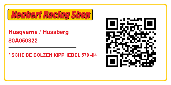 Husqvarna / Husaberg 80A050322