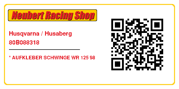 Husqvarna / Husaberg 80B088318