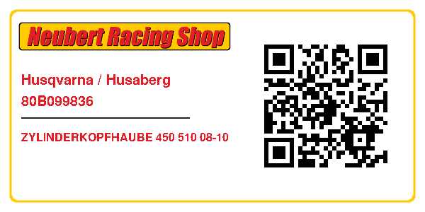 Husqvarna / Husaberg 80B099836