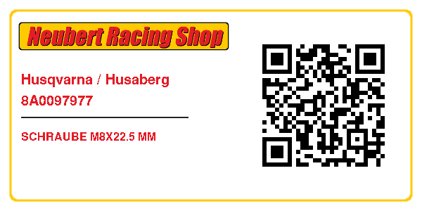 Husqvarna / Husaberg 8A0097977