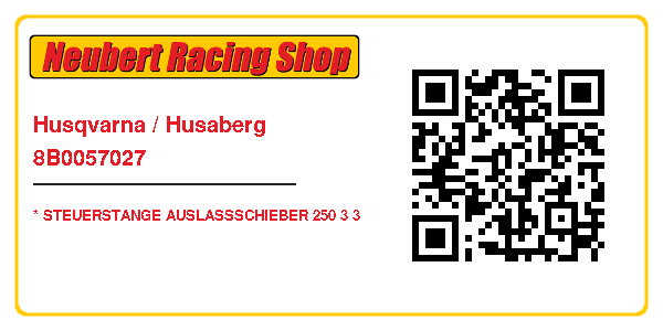 Husqvarna / Husaberg 8B0057027