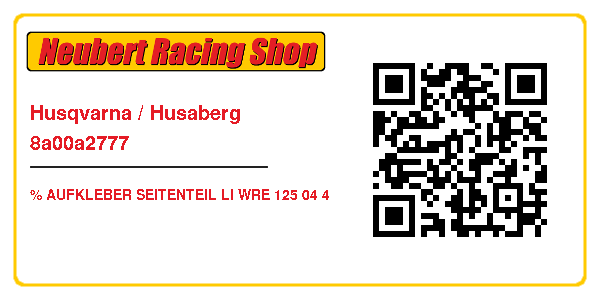 Husqvarna / Husaberg 8a00a2777