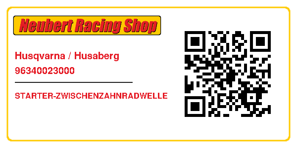 Husqvarna / Husaberg 96340023000
