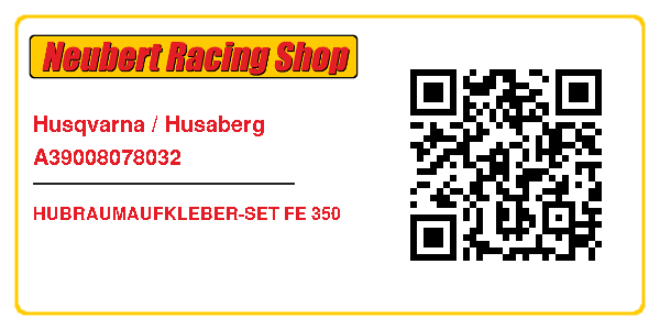 Husqvarna / Husaberg A39008078032