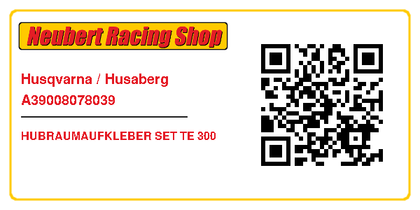 Husqvarna / Husaberg A39008078039