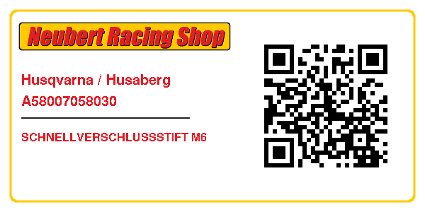 Husqvarna / Husaberg A58007058030