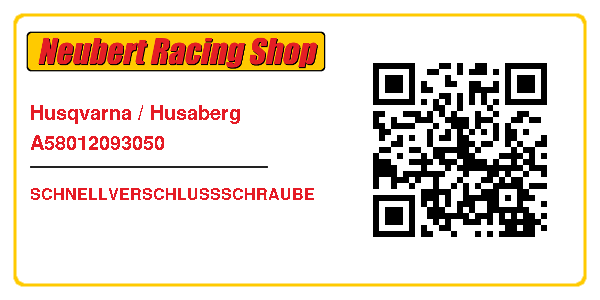Husqvarna / Husaberg A58012093050