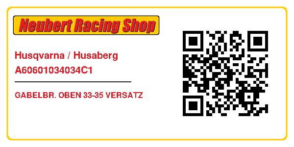 Husqvarna / Husaberg A60601034034C1