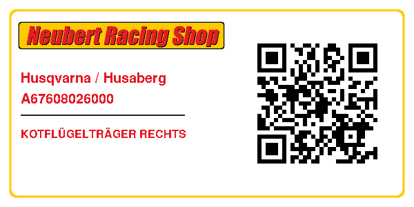 Husqvarna / Husaberg A67608026000