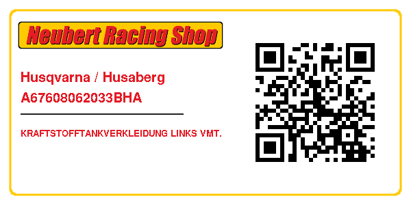 Husqvarna / Husaberg A67608062033BHA