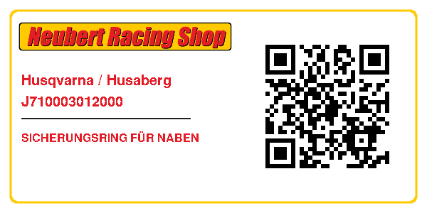 Husqvarna / Husaberg J710003012000