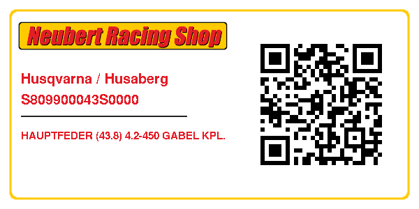 Husqvarna / Husaberg S809900043S0000