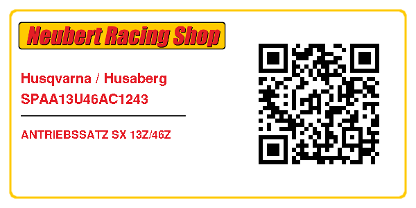 Husqvarna / Husaberg SPAA13U46AC1243