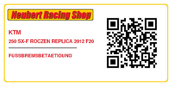 KTM 250 SX-F ROCZEN REPLICA 2012 F20