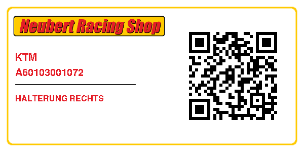 KTM A60103001072