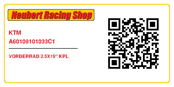 KTM A60109101033C1