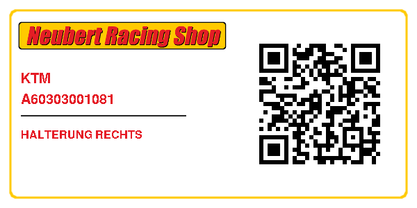 KTM A60303001081