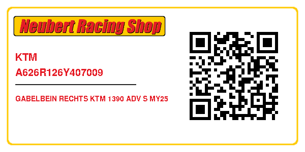 KTM A626R126Y407009