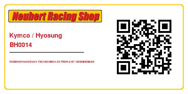 Kymco / Hyosung BH0014
