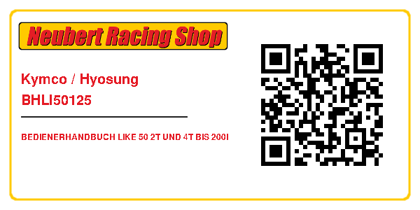 Kymco / Hyosung BHLI50125