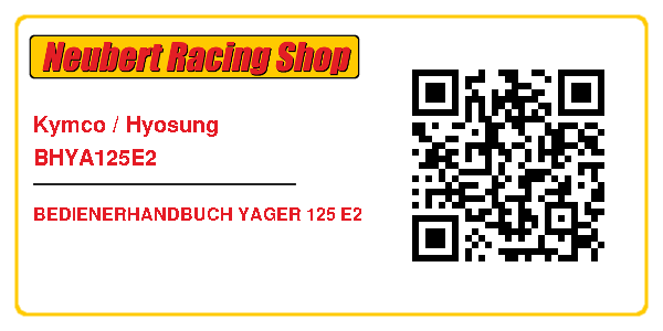 Kymco / Hyosung BHYA125E2