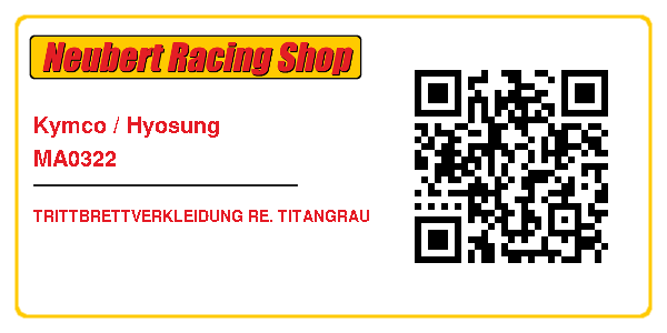 Kymco / Hyosung MA0322