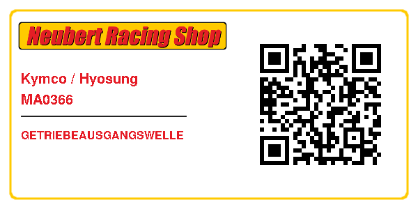 Kymco / Hyosung MA0366