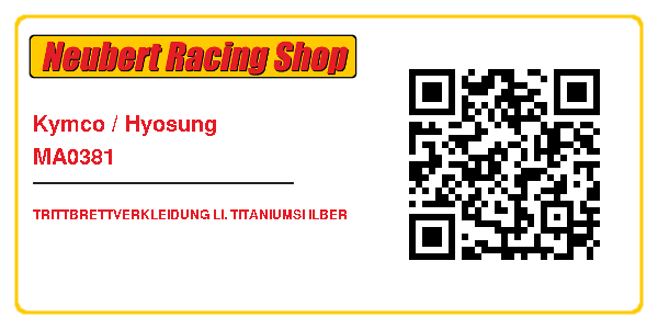 Kymco / Hyosung MA0381