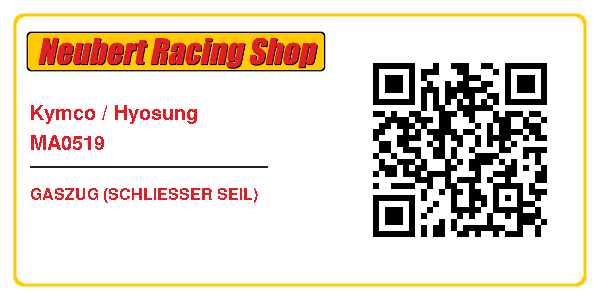 Kymco / Hyosung MA0519