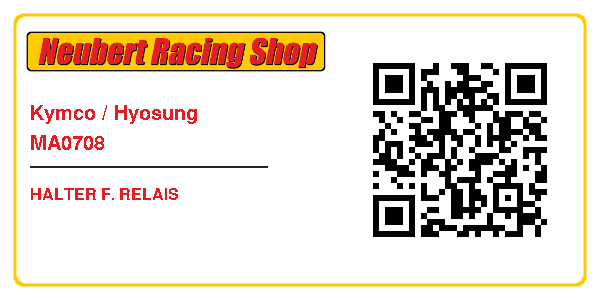 Kymco / Hyosung MA0708