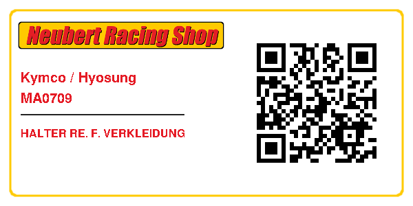 Kymco / Hyosung MA0709