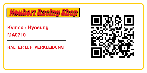 Kymco / Hyosung MA0710