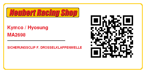 Kymco / Hyosung MA2698