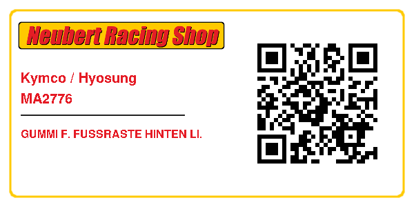 Kymco / Hyosung MA2776