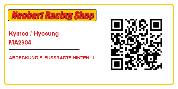 Kymco / Hyosung MA2904