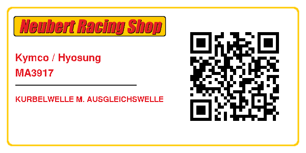 Kymco / Hyosung MA3917